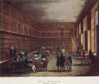Humphry Davy and the Royal Institution of Great Britain. Source: W. H. Pyne and W. Combe.