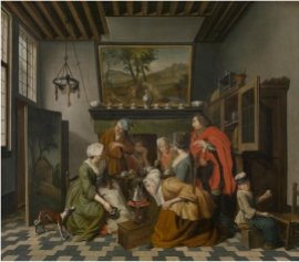 Jan Josef Horemans (II) - Tea Time - 18th century