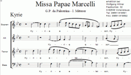 Missa Papae Mercelli - Palestrina