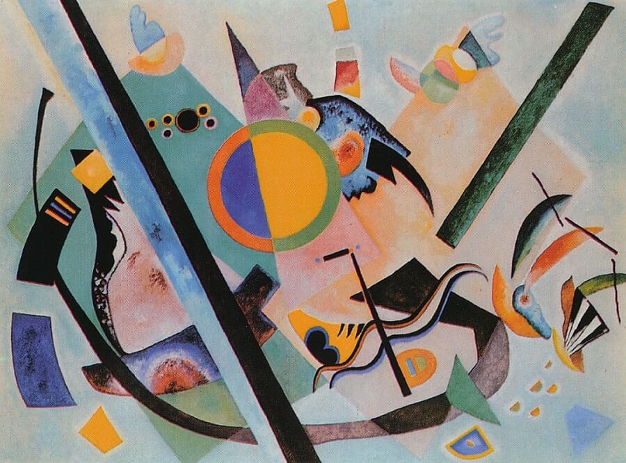 Multicolored Circle, 1921 by Wassily Kandinsky